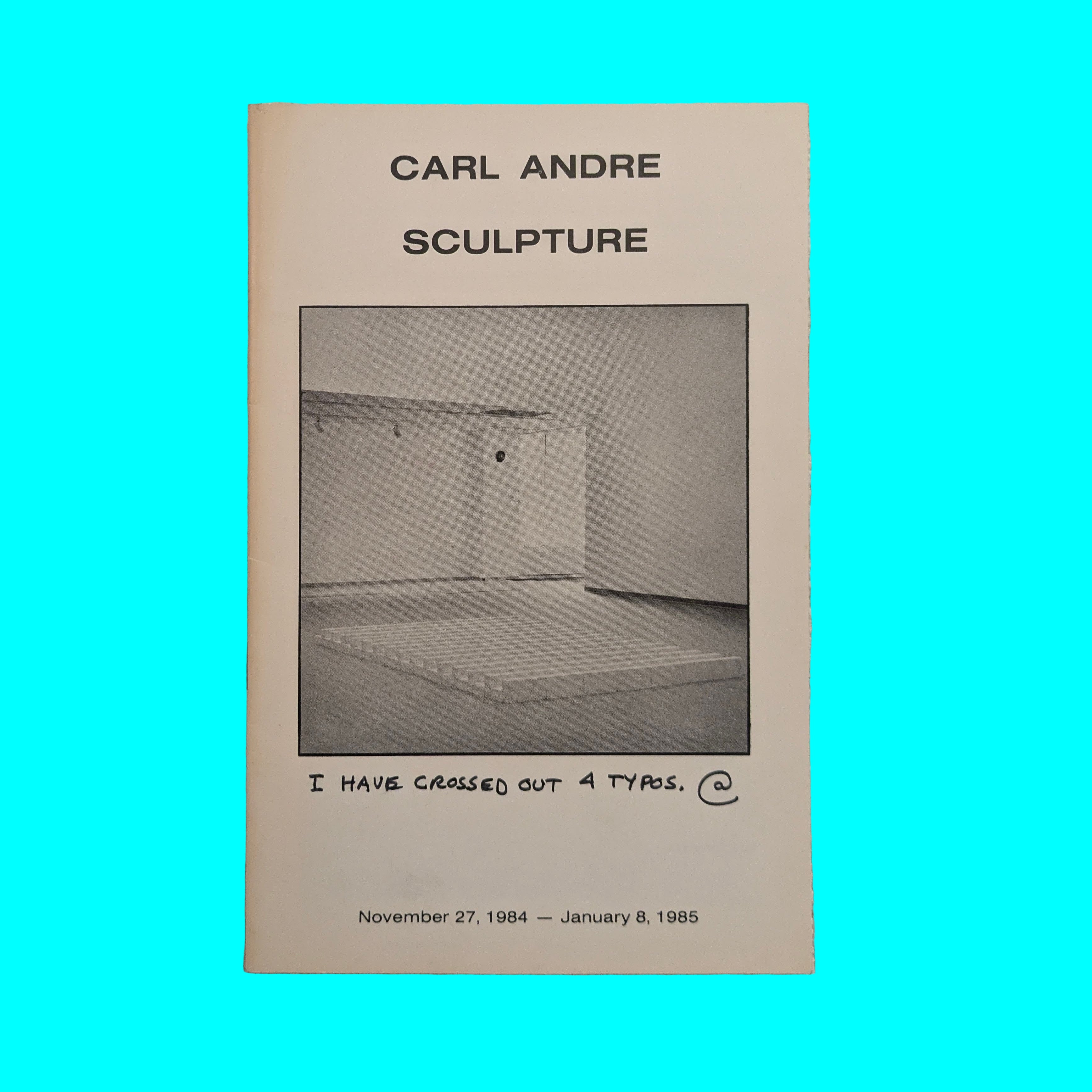 Carl Andre Sculpture