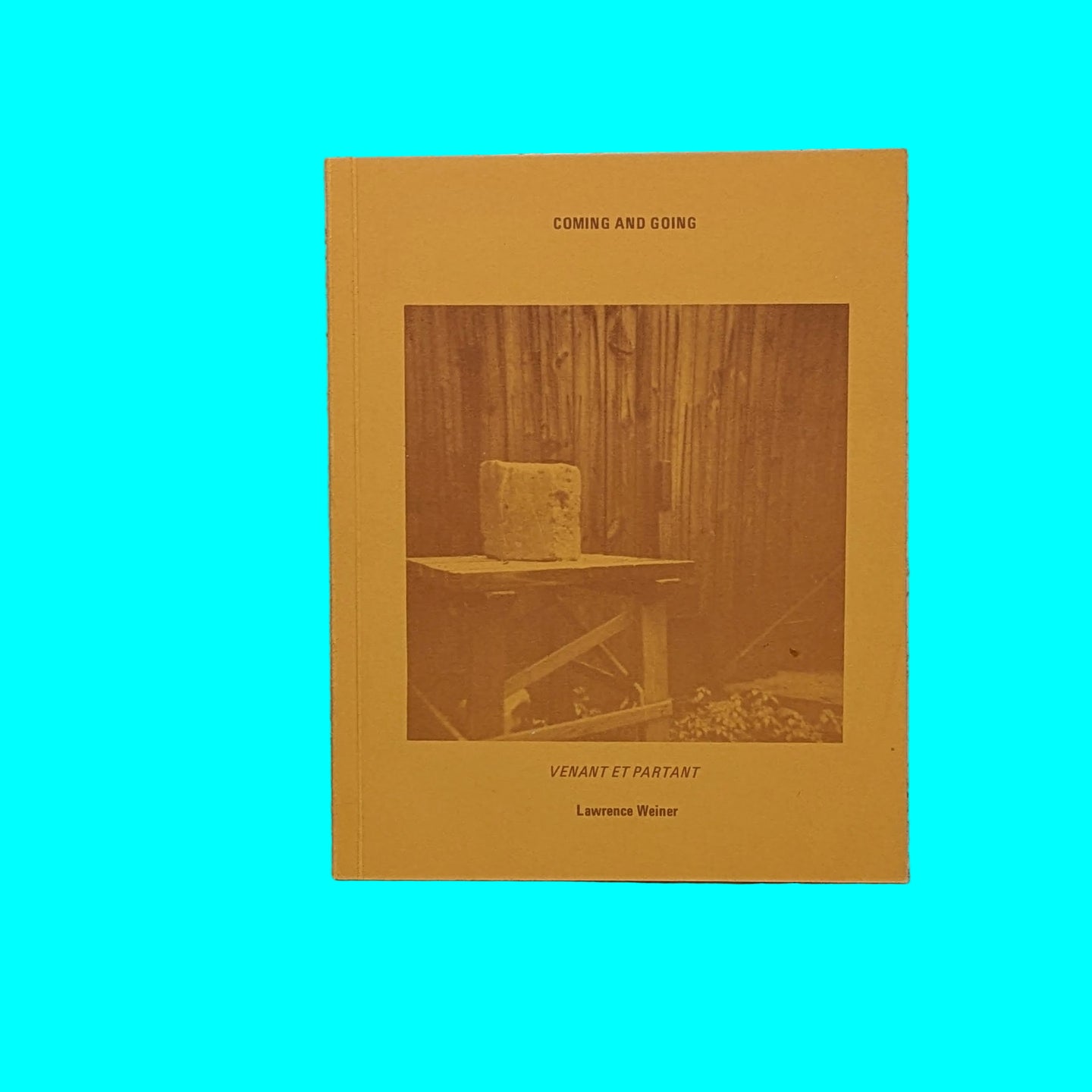 Coming and Going - Lawrence Weiner